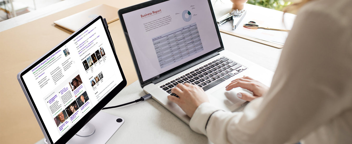 Portable touchscreen monitor kx