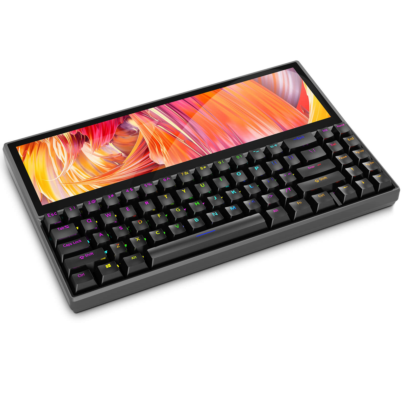 CopGain Mechanical Keyboard with 12.6‘’ Touchscreen RGB Backlit K2